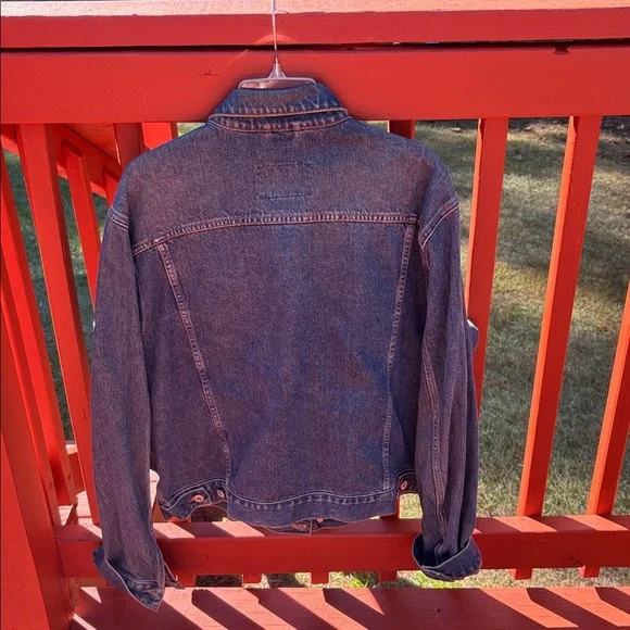 Express Classic Indigo Denim Jacket - Picture 3 of 3